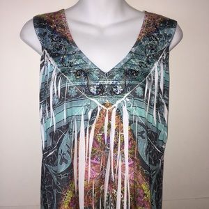ONE WORLD Dresses - XL One World Sleeveless Dress, Rhinestones ONE WORLD Dresses - XL One World Sleeveless Dress, Rhinestones